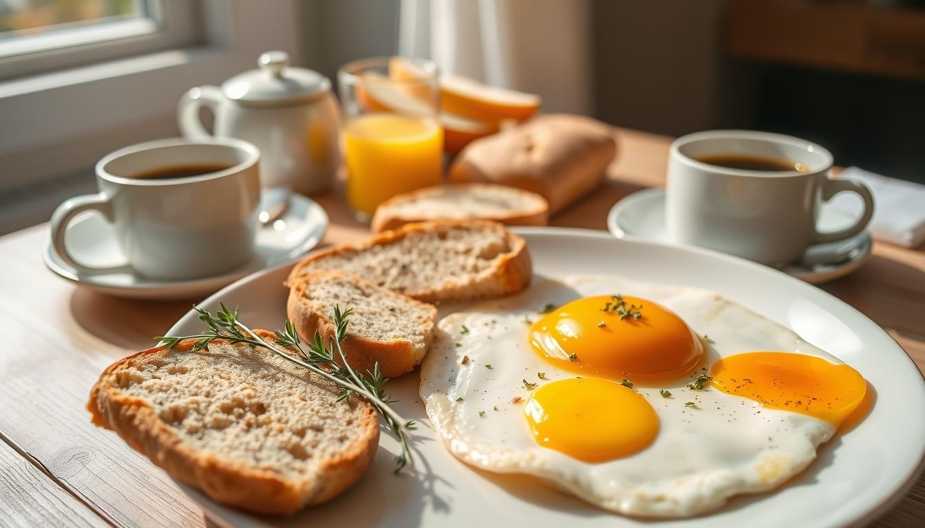 Ingredients prepared for a simple home dinner